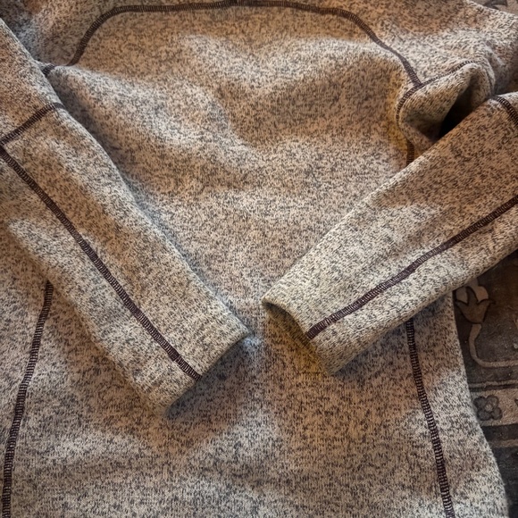 Haglofs Womens Swook Fleece full zip size small Gray Hooded Jacket  cozy and sty - Picture 8 of 11